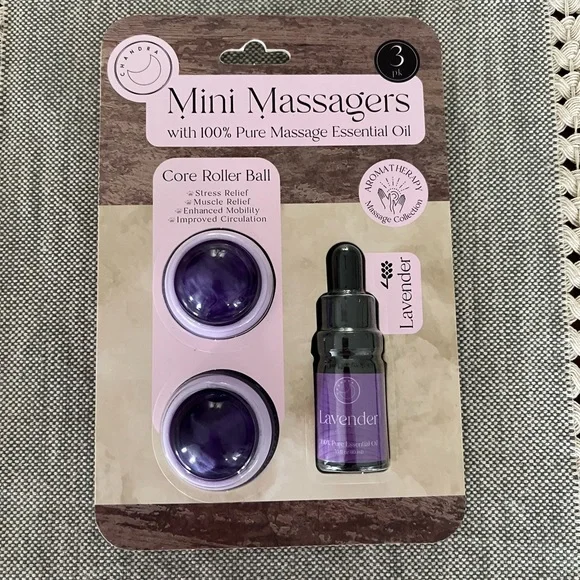 Mini Massagers with Lavender Essential Oil New - Picture 2 of 5